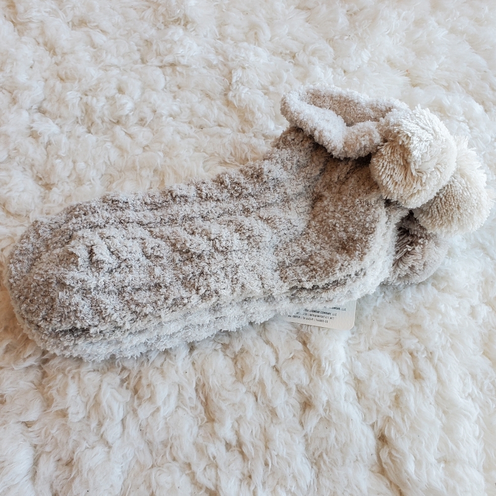 Anthropologie x Lemon Pommed Cableknit Socks - Picture 4 of 5